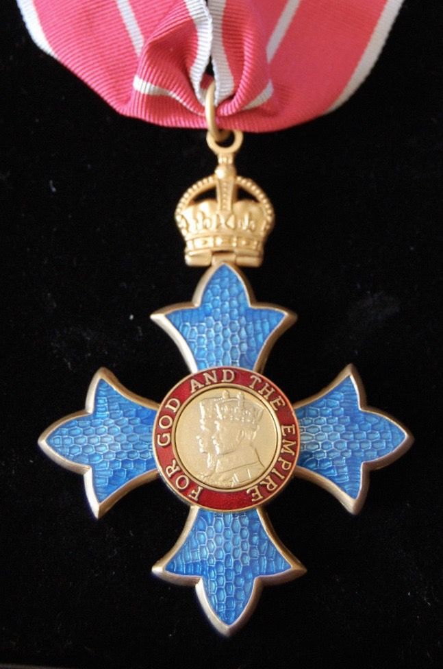 MEMBER OF THE ORDER OF THE BRITISH EMPIRE